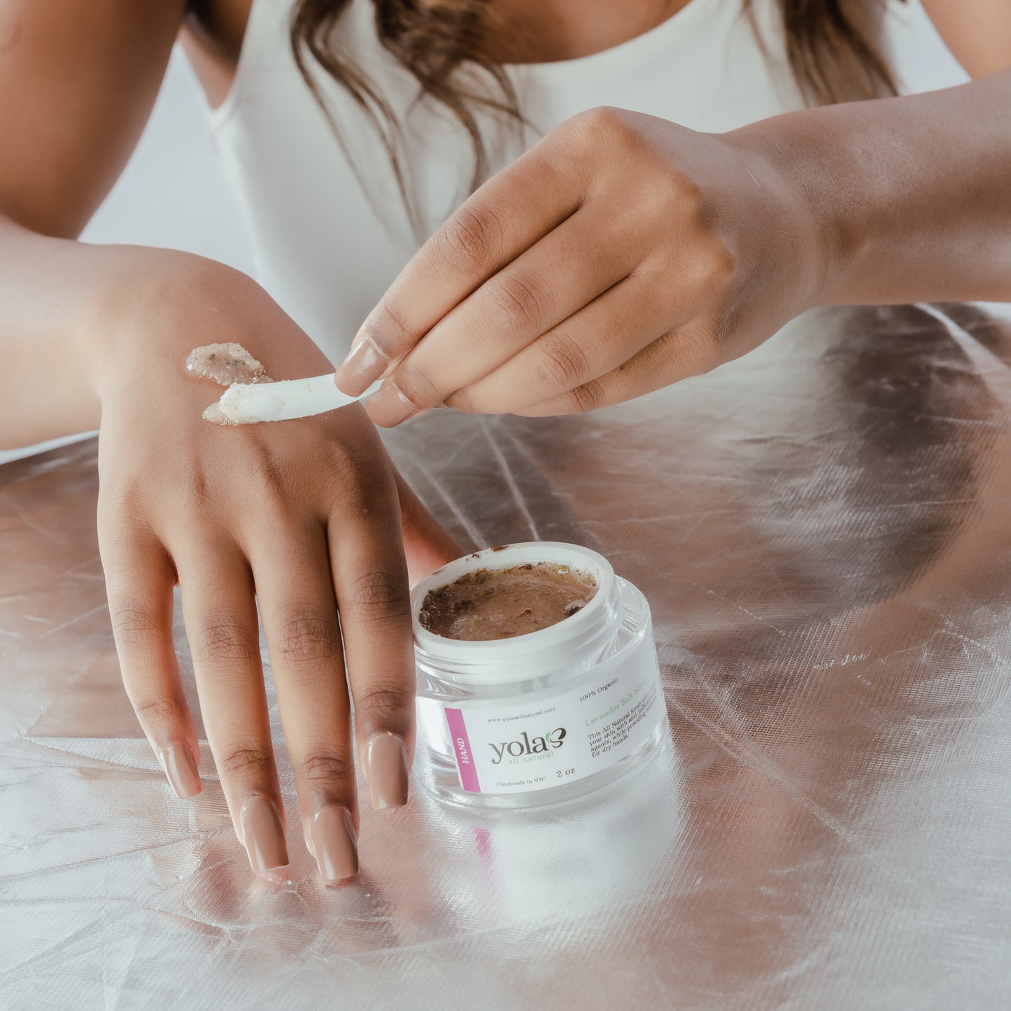 Lavender Moisturizing Hand Scrub