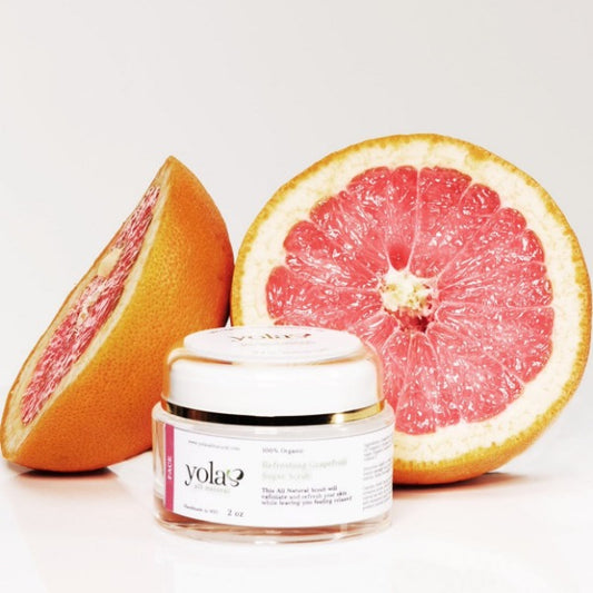 Refreshing Grapefruit Sugar Scrub