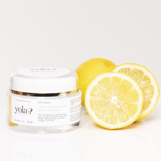 Lemon Revitalizing & Moisturizing Foot Scrub